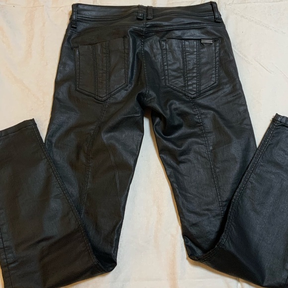 Burberry brit westbourne coated 29 pants - Picture 2 of 6